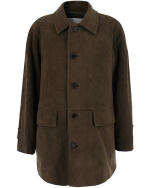 DUNST Half Jacket Lily Alter-Suede Polyurethane - Green