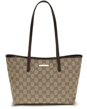 Gucci Polyester Shoulder Bag - Gray