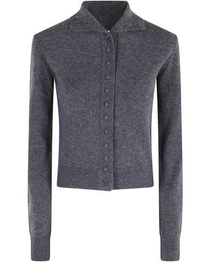 REMAIN Birger Christensen Light Knit Cardigan - Blue