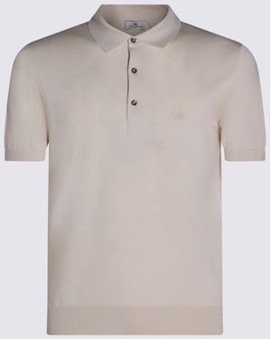 Etro T-Shirts And Polos _100 Co - Natural