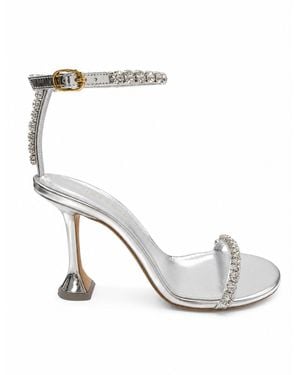 AMINA MUADDI Gigi 95 Sandals - White
