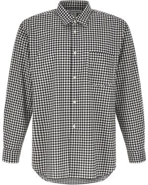 Comme des Garçons Cotton Blouse - Grey
