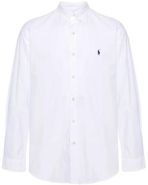 Polo Ralph Lauren Stretch-Cotton Shirt - White