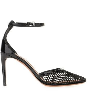 Alaïa Mesh Court Shoes - Black