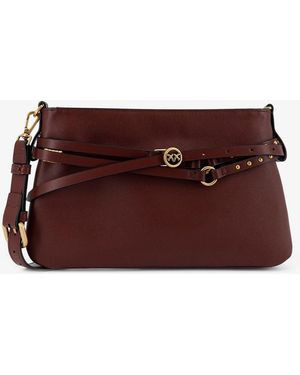 Pinko Leather Belt Bag - Brown