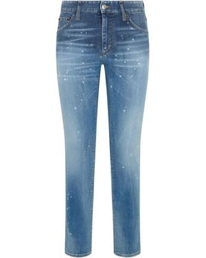 DSquared² Skinny Jeans Medium Cotton - Blue