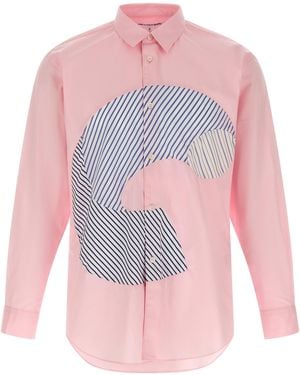 Comme des Garçons Insert Shirt - Pink