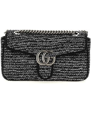 Gucci Gg Maramont Small Shoulder Bag - Black