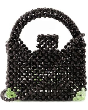 Germanier Beaded Bag - Black