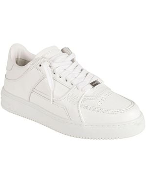 Represent M12046 Leather Suede Upper Gum Sole Calzature - White