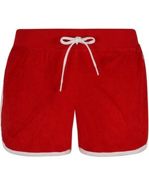 Polo Ralph Lauren Knit-Shorts Cotton Polyester - Red