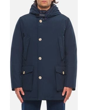 Woolrich Functional Dark Parka - Blue