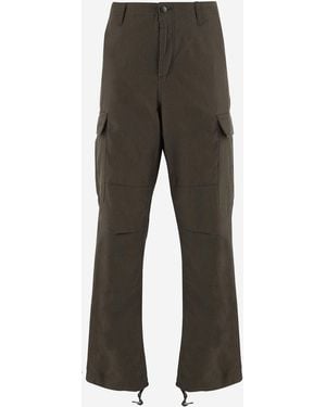 Carhartt Cargo Pants Regular Cotton Pants - Gray