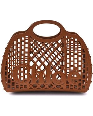Chloé Cage Handbag - Brown