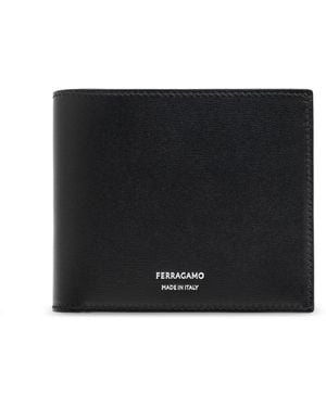 Ferragamo Leather Wallet - Black