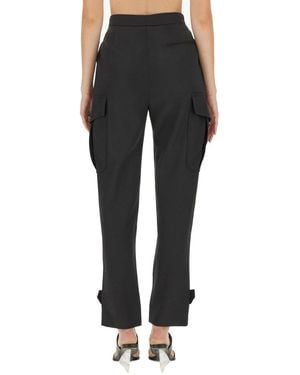 McQueen Military Trousers - Black