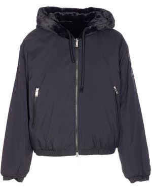 Moose Knuckles Eaton Bunny Reversible Zip Jacket - Blue