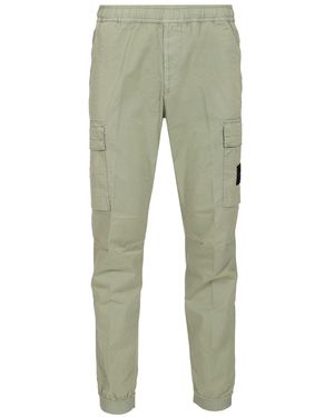 Stone Island Sage Cargo Trousers Trousers - Green