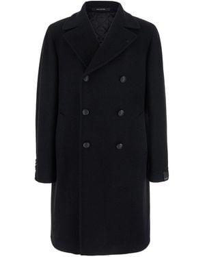Tagliatore Cappotto Doppiopetto Arden In - Blue