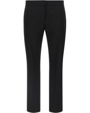 McQueen Cigarette Trousers - Black