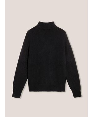 Doppiaa Aamintore Wool Turtleneck Knitwear - Black