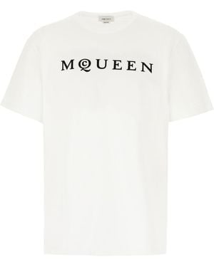 McQueen Cotton T-Shirt - White