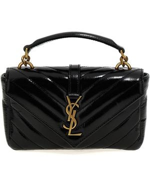 Saint Laurent 'College Mini' Crossbody Bag - Black
