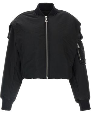 Jean Paul Gaultier The Hooded Bomber' Jacket - Black