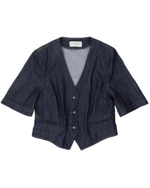 Officine Generale Lubena Waistcoat - Blue