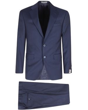 Corneliani Abito Lana Twill 130's - Blue