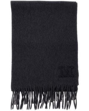 Max Mara Scarf Wsdalia Cashmere - Black