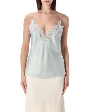 Rohe Lace Silk Camisole Top - Grey