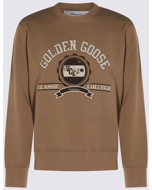 Golden Goose Cotton Sweatshirt - Brown