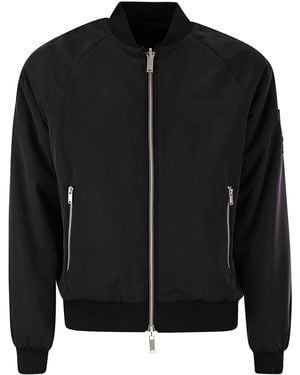 Moose Knuckles Pocket Zip Bomber - Black