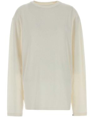 Extreme Cashmere Cotton Blend Rock T-Shirt - White