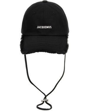 Jacquemus Baseball Cap - Black