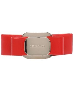 Ferragamo Vara Bow Hair Clip - Red