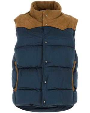 Visvim Rayon Colter Down Jacket - Blue