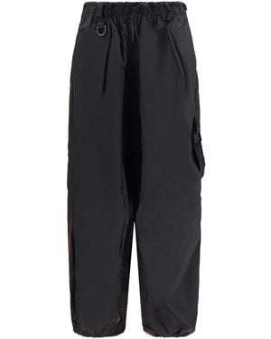 Y-3 Nylon Cargo Pants Polyamide Pants - Black