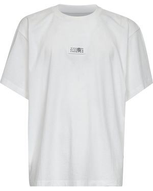 MM6 by Maison Margiela Jersey Numeric Signature T-Shirt - White