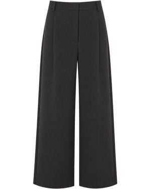 Sessun Wide-Leg Trousers Provenco - Black