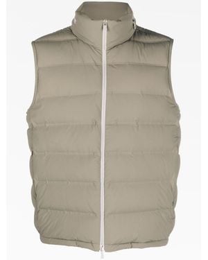Brunello Cucinelli Quilted Puffer Vest Clothing - Natural