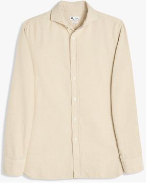 Doppiaa Aalassio French Collar Shirt - White