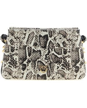 Pinko One Two Three Crossbody Bag - Grey