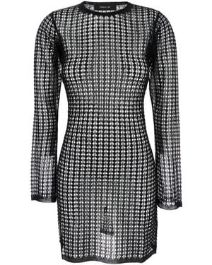 FEDERICA TOSI Short Dress With Flexage Knot in Black | Lyst