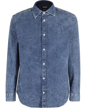 Dondup Camicia Denim Medio - Blue