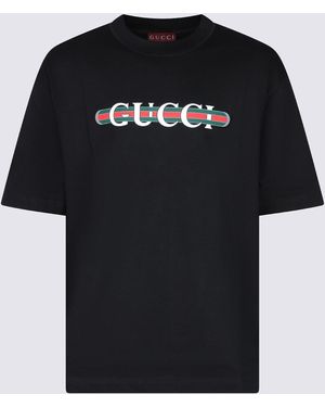 Gucci Cotton T-Shirt - Black