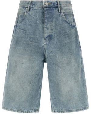 Purple P070 Bermuda Shorts - Blue