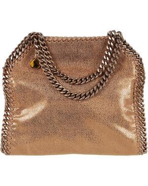 Stella McCartney Mini Falabella Tote Bag - Brown