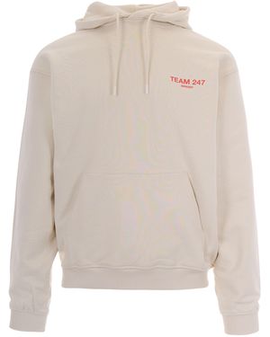 REPRESENT 247 Felpa Oversize 247 Cream - White